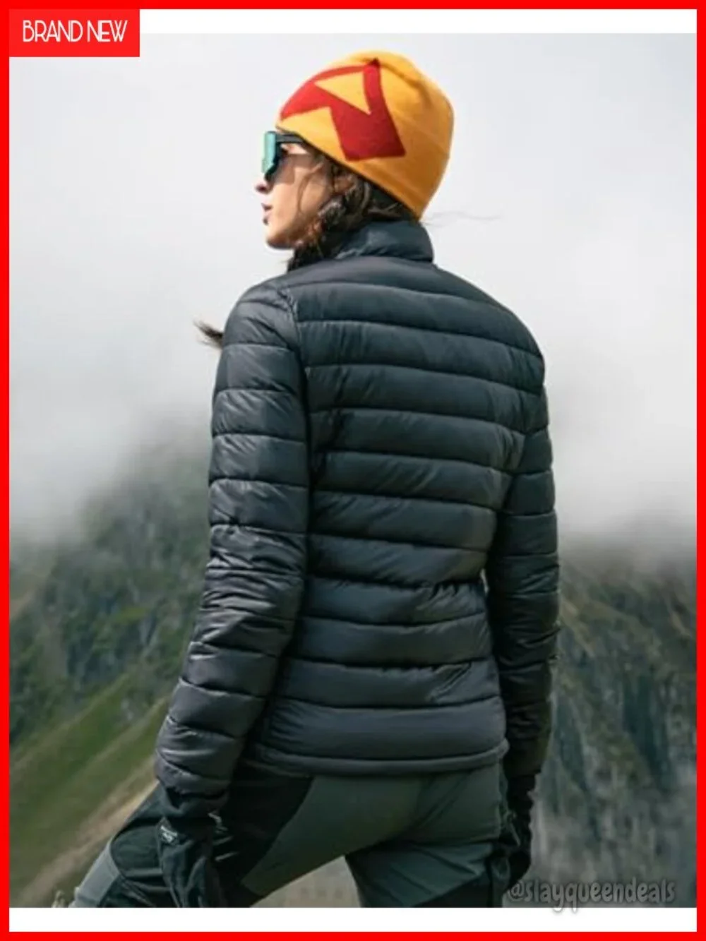 Packable Puffer Jacket Lightweight Quilted Coat Water-Repellent Insulated